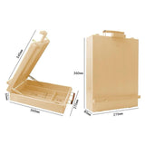 Maxbell Tabletop Easel Art Sketching Desktop Sketch Box for Painting Studio Beginner