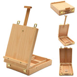 Maxbell Tabletop Easel Art Sketching Desktop Sketch Box for Painting Studio Beginner