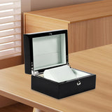Maxbell Single Watch Case Jewelry Box Watch Lover Gift for Men Women for Home Travel
