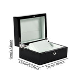 Maxbell Single Watch Case Jewelry Box Watch Lover Gift for Men Women for Home Travel
