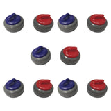 Maxbell Mini Shuffleboard Pucks Board Game Rolling Balls for Kids Adults Home Family 10Pcs 2.5x1.56cm
