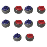 Maxbell Mini Shuffleboard Pucks Board Game Rolling Balls for Kids Adults Home Family 10Pcs 2.5x1.56cm