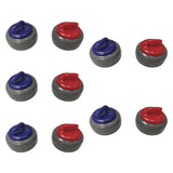 Maxbell Mini Shuffleboard Pucks Board Game Rolling Balls for Kids Adults Home Family 10Pcs 2.5x1.56cm