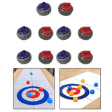 Maxbell Mini Shuffleboard Pucks Board Game Rolling Balls for Kids Adults Home Family 10Pcs 2.5x1.56cm