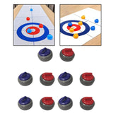 Maxbell Mini Shuffleboard Pucks Board Game Rolling Balls for Kids Adults Home Family 10Pcs 2.5x1.56cm