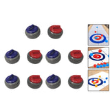 Maxbell Mini Shuffleboard Pucks Board Game Rolling Balls for Kids Adults Home Family 10Pcs 2.5x1.56cm