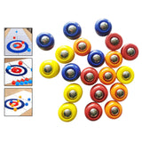 Maxbell Mini Shuffleboard Pucks Board Game Rolling Balls for Kids Adults Home Family 20Pcs 2x1.56cm