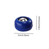 Maxbell Mini Shuffleboard Pucks Board Game Rolling Balls for Kids Adults Home Family 20Pcs 2x1.56cm