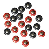 Maxbell Mini Shuffleboard Pucks Board Game Rolling Balls for Kids Adults Home Family 20Pcs 2x1.56cm