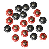Maxbell Mini Shuffleboard Pucks Board Game Rolling Balls for Kids Adults Home Family 20Pcs 2x1.56cm