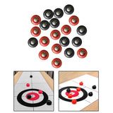 Maxbell Mini Shuffleboard Pucks Board Game Rolling Balls for Kids Adults Home Family 20Pcs 2x1.56cm