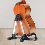 Maxbell Ukulele Rack Compact Electric Guitar Stand for Ukulele Classical Guitar Bass