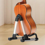 Maxbell Ukulele Rack Compact Electric Guitar Stand for Ukulele Classical Guitar Bass