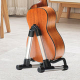 Maxbell Ukulele Rack Compact Electric Guitar Stand for Ukulele Classical Guitar Bass