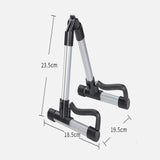 Maxbell Ukulele Rack Compact Electric Guitar Stand for Ukulele Classical Guitar Bass
