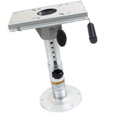 Maxbell Boat Seat Base Heavy Duty Adjustable Aluminum Alloy Boat Seat Pedestal Mount