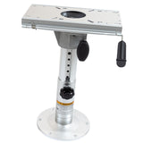 Maxbell Boat Seat Base Heavy Duty Adjustable Aluminum Alloy Boat Seat Pedestal Mount
