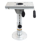 Maxbell Boat Seat Base Heavy Duty Adjustable Aluminum Alloy Boat Seat Pedestal Mount