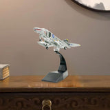 Maxbell 1/100 Scale Fighter Model Gift Aircraft Carriers Model for Shelf Cafe Bedroom