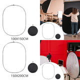 Maxbell Foldable Light Diffuser Accessory TV Production Portrait Soft White Diffuser 100x150cm