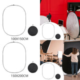 Maxbell Foldable Light Diffuser Accessory TV Production Portrait Soft White Diffuser 100x150cm