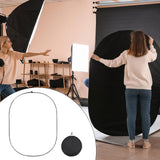Maxbell Foldable Light Diffuser Accessory TV Production Portrait Soft White Diffuser 100x150cm