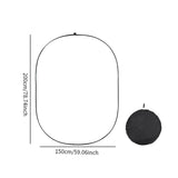 Maxbell Foldable Light Diffuser Accessory TV Production Portrait Soft White Diffuser 150x200cm