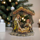 Maxbell Christmas Nativity Scene Figurine Birth of Jesus for Tabletop Home Xmas Gift