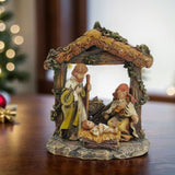 Maxbell Christmas Nativity Scene Figurine Birth of Jesus for Tabletop Home Xmas Gift