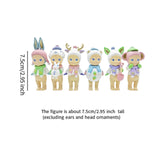 Maxbell 6 Pieces Cartoon Angel Figure Party Supplies Trendy Toys for Boys Girls