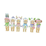 Maxbell 6 Pieces Cartoon Angel Figure Party Supplies Trendy Toys for Boys Girls