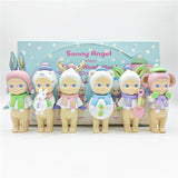 Maxbell 6 Pieces Cartoon Angel Figure Party Supplies Trendy Toys for Boys Girls