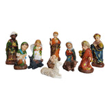 Maxbell 11x Nativity Figures Statue Set Crafts Birth of Jesus for Party Home Holiday