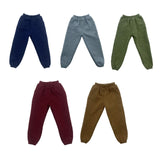Maxbell 1/6 Scale Sweat Pants Action Figure Pants for 12in Dress up Soldiers Figures Dark Blue