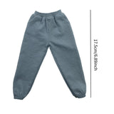 Maxbell 1/6 Scale Sweat Pants Action Figure Pants for 12in Dress up Soldiers Figures Light Blue