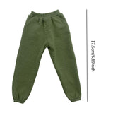 Maxbell 1/6 Scale Sweat Pants Action Figure Pants for 12in Dress up Soldiers Figures Light Green