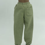 Maxbell 1/6 Scale Sweat Pants Action Figure Pants for 12in Dress up Soldiers Figures Light Green