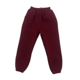 Maxbell 1/6 Scale Sweat Pants Action Figure Pants for 12in Dress up Soldiers Figures Dark Red