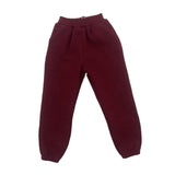 Maxbell 1/6 Scale Sweat Pants Action Figure Pants for 12in Dress up Soldiers Figures Dark Red