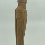 Maxbell 1/6 Scale Sweat Pants Action Figure Pants for 12in Dress up Soldiers Figures Brown