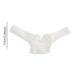 Maxbell 1/12 Scale Female Figure Doll Sweater Fashion Mini for 6 inch Action Figures White