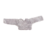 Maxbell 1/12 Scale Female Figure Doll Sweater Fashion Mini for 6 inch Action Figures Gray