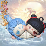 Maxbell 2x Nezha and AO Bing Character Keychain Creative for Children Women Men Kids