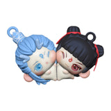 Maxbell 2x Nezha and AO Bing Character Keychain Creative for Children Women Men Kids