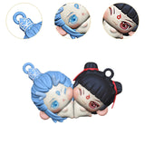 Maxbell 2x Nezha and AO Bing Character Keychain Creative for Children Women Men Kids