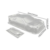 Maxbell 1/28 Scale Spare PC Shell 98mm Wheelbase for Pickup Truck Model RC Hobby Car