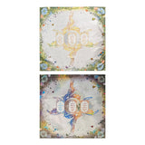 Maxbell Altar Card Cloth Cloth for Daily Household Card Enthusiasts yellow