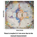 Maxbell Altar Card Cloth Cloth for Daily Household Card Enthusiasts colorful