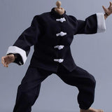 Maxbell 3Pcs 1/12 Scale Coat and Pants Vest Costume for 6 inch Figures Body Dress up Cropped Pants Set