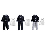 Maxbell 3Pcs 1/12 Scale Coat and Pants Vest Costume for 6 inch Figures Body Dress up Cropped Pants Set